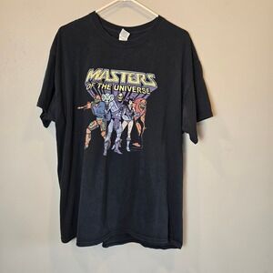 Masters of Universe Shirt Team of Villains Mens Extra Large Gildan Black